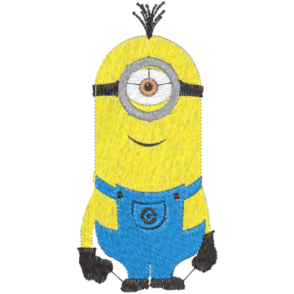 Matriz de Bordado Minions Tim